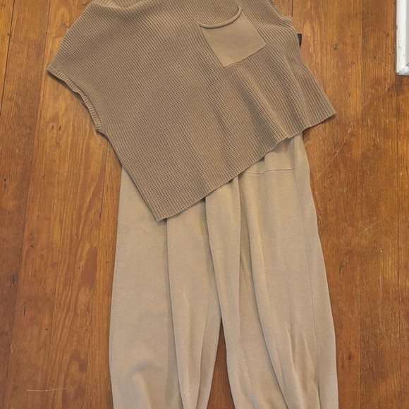 Casual Tan Knit Set - Picture 2 of 5